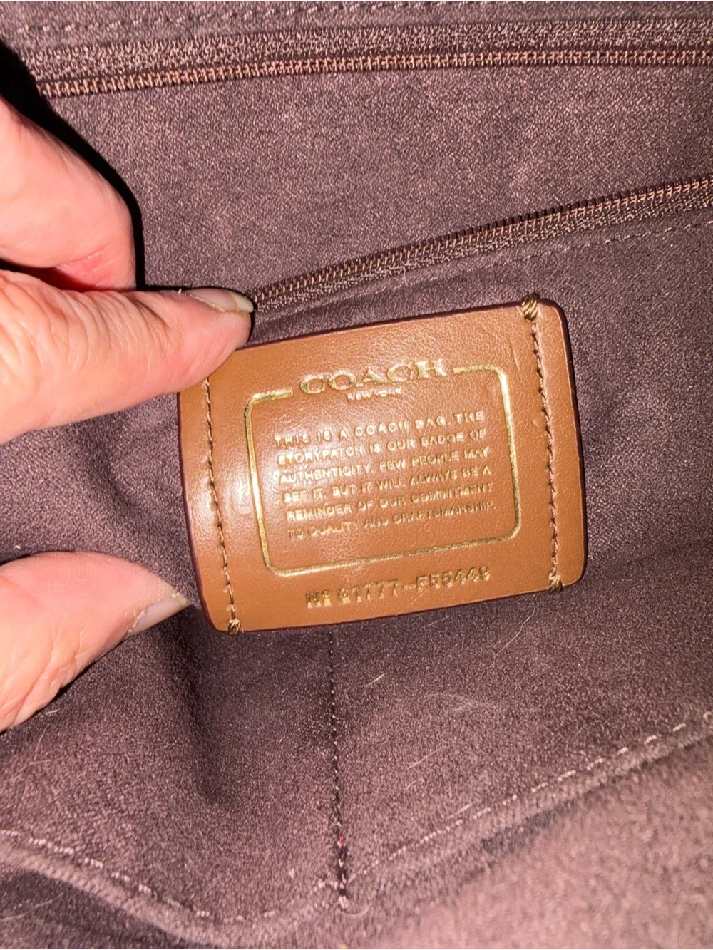 Coach Embossed Dome Satchel #F55449